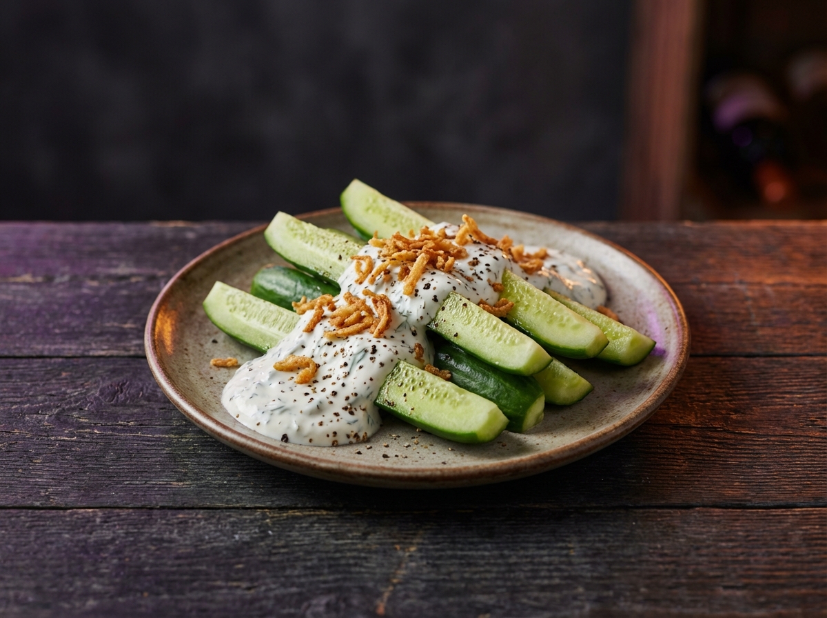 Cold Cucumber & Dill Plate