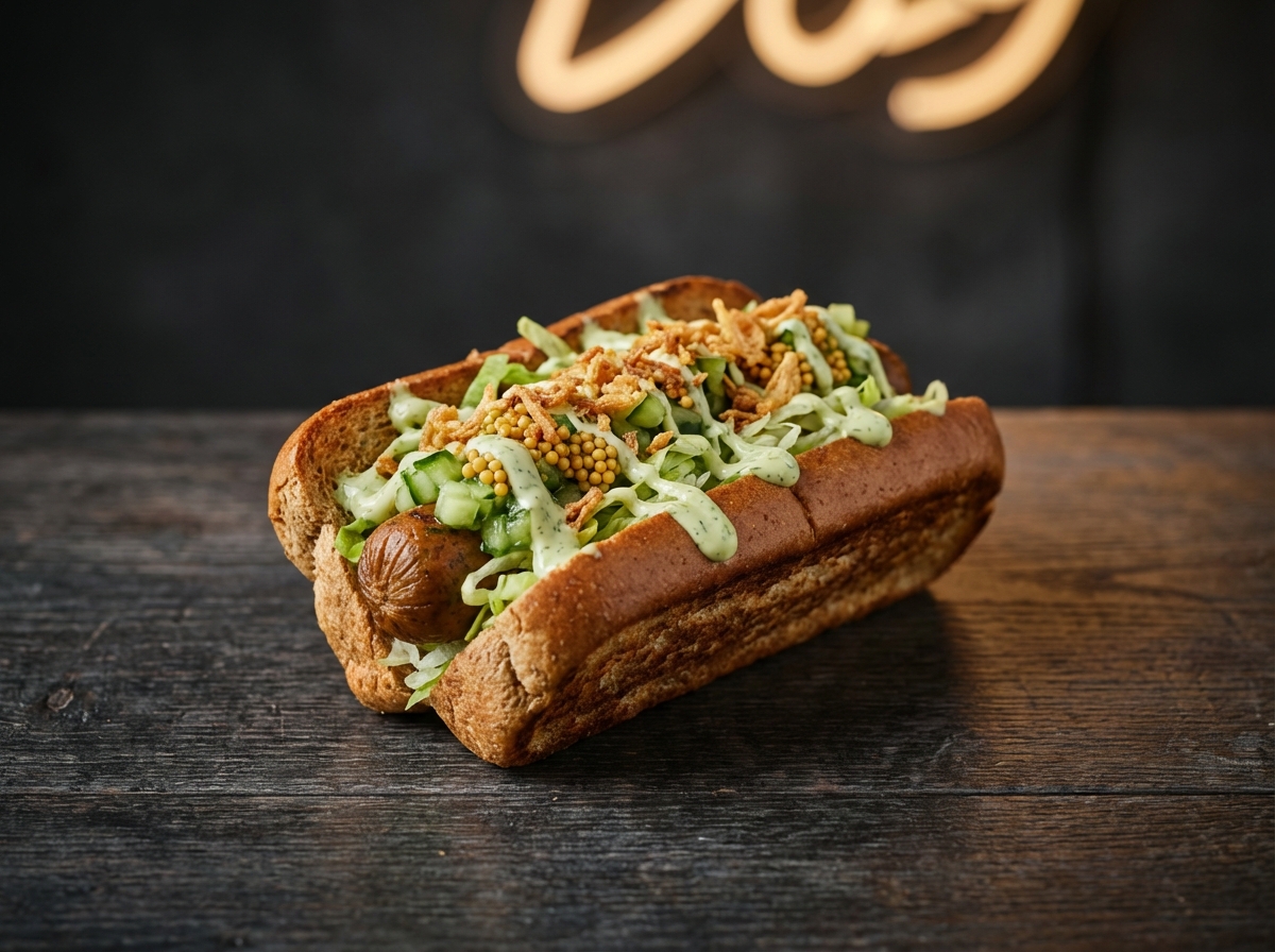 Green Room Veggie Dog