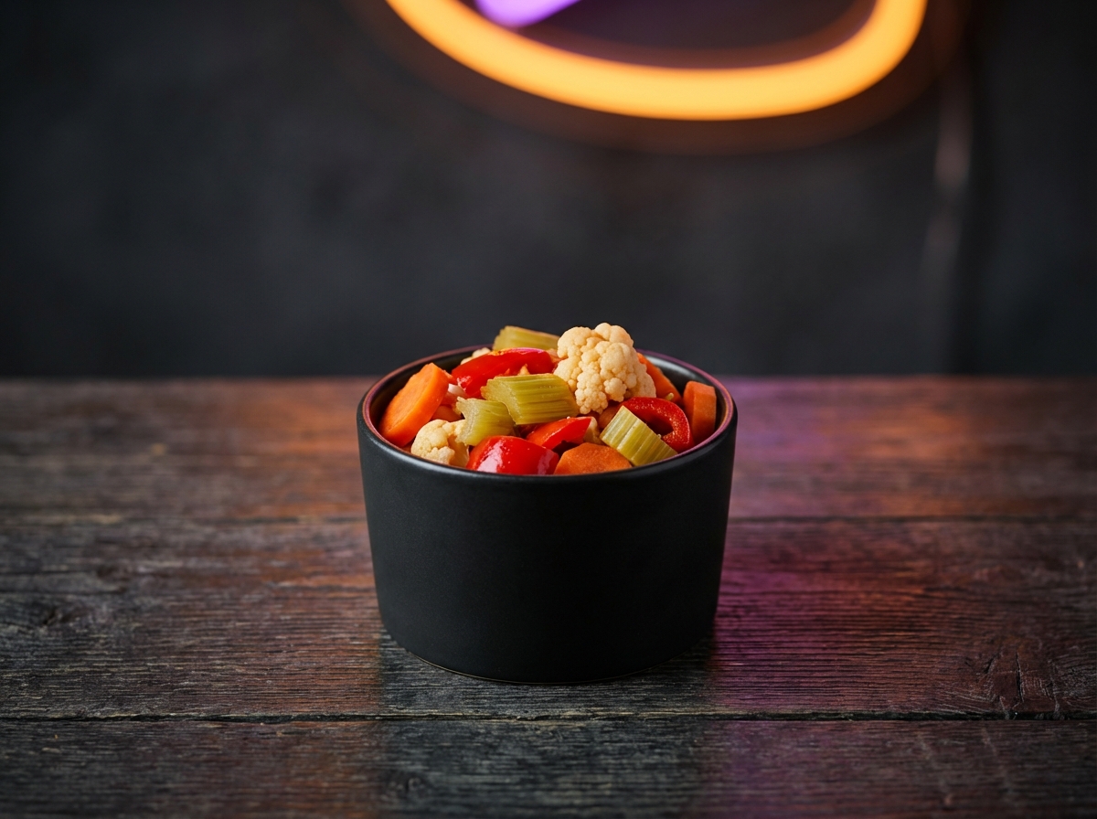 Hot Giardiniera Cup
